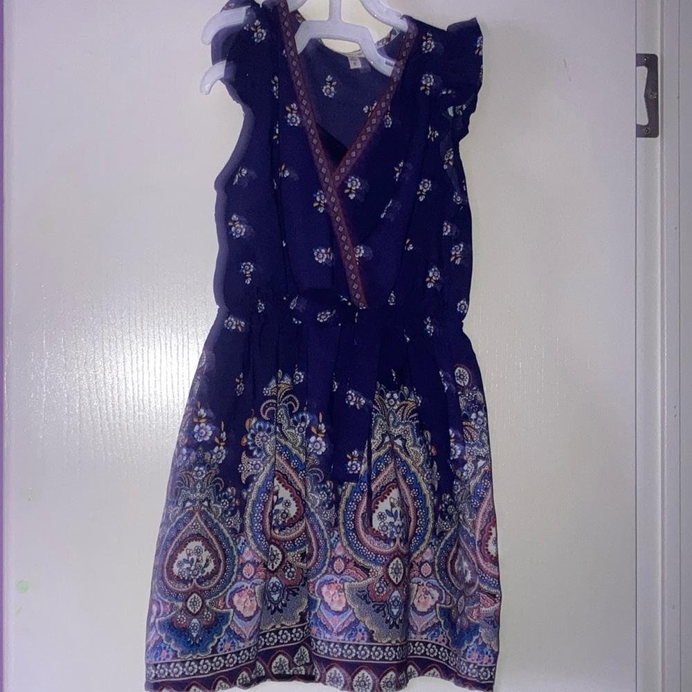 Blue Dress For Girls Size 6